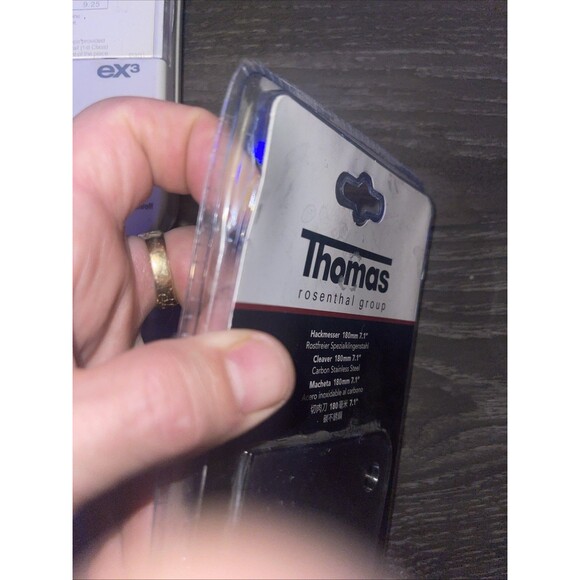 Thomas Rosenthal Group Cleaver kitchen knive 180mm 7.1 In *EXCELLENT NEVER USED - Picture 6 of 6